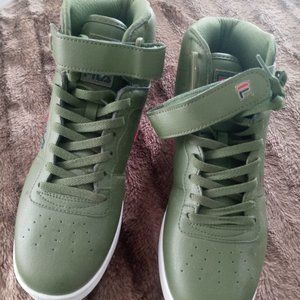 Olive green FILA  size 11